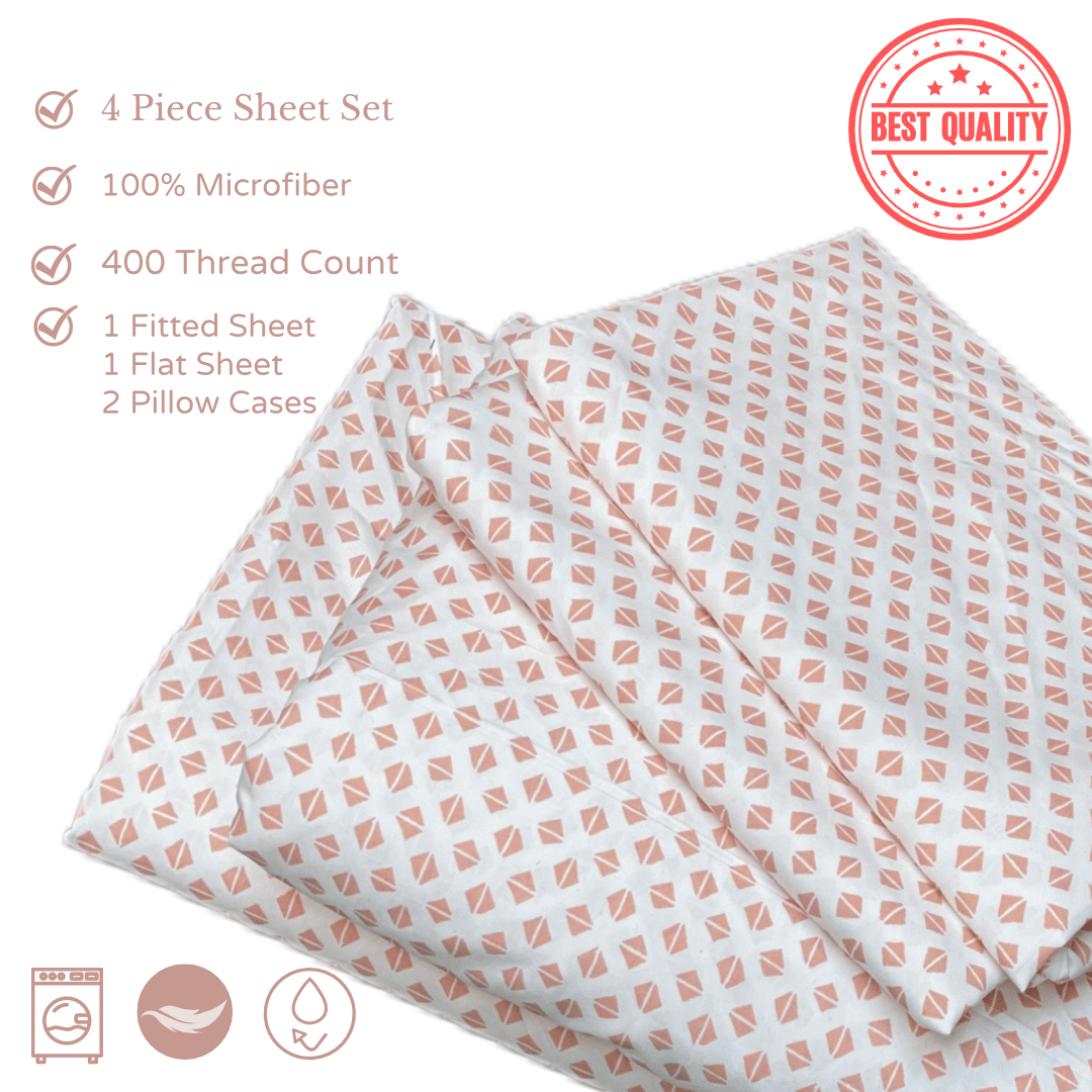 Brushed microfiber bed sheets King & Queen Size Bed sheet Comfy right