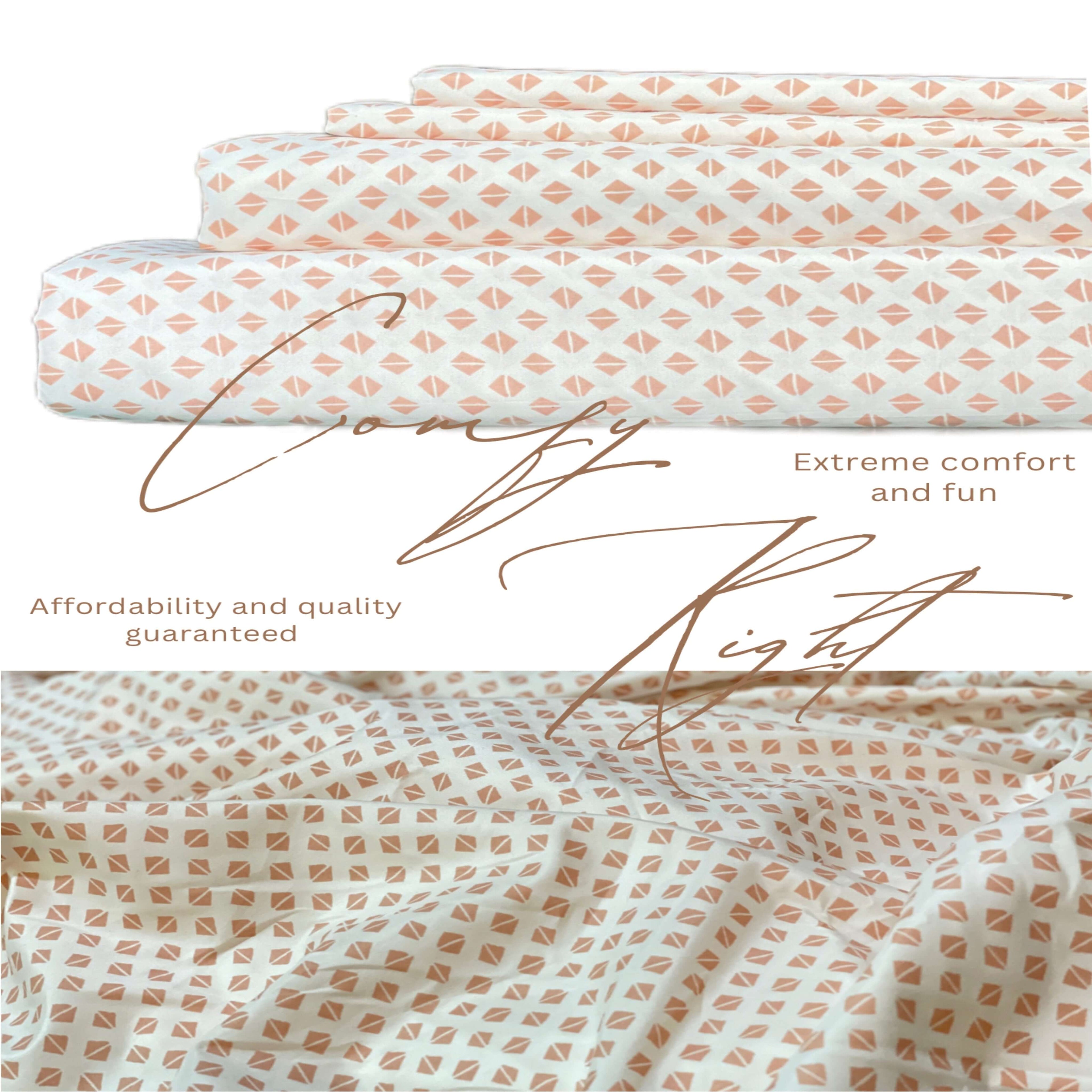 Brushed microfiber bed sheets King & Queen Size Bed sheet Comfy right